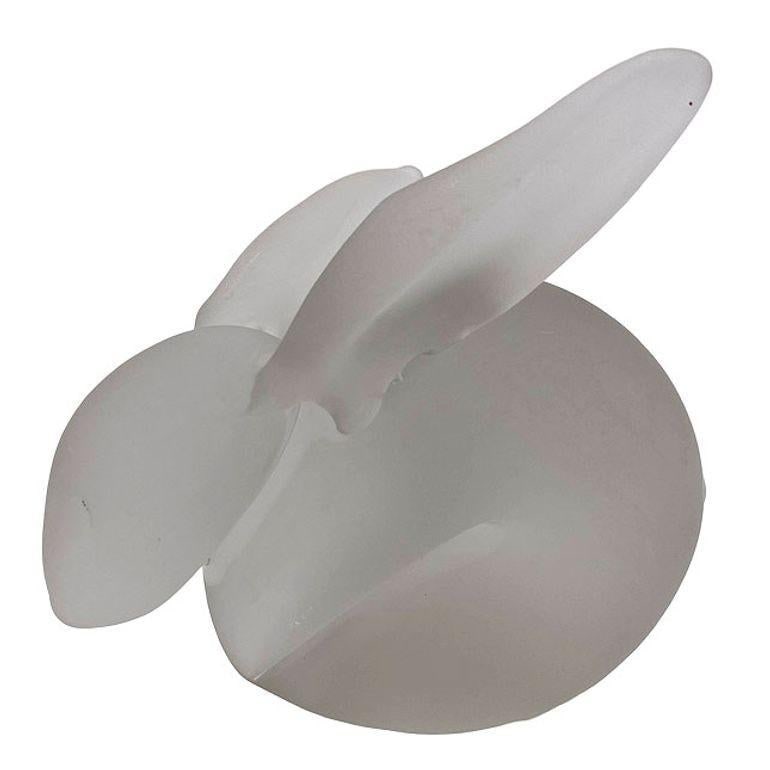 Set of 11 Rare Modernist Glass & Lucite Bunny Rabbit Figural Collection - 4