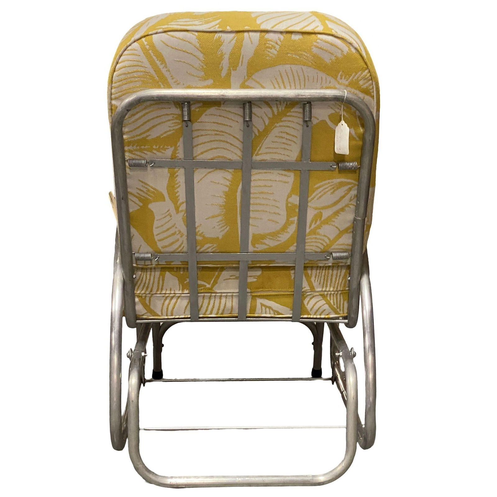 Aluminum Patio/Outdoor Sled Base Rocking Slider Armchair w/ Speed Arms - 10