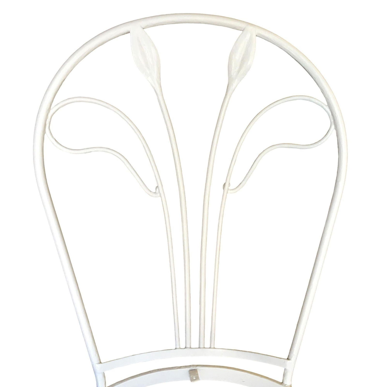 Woodard Tropical Leaf Iron Patio/Outdoor Lounge Chair, Set of Four - 13