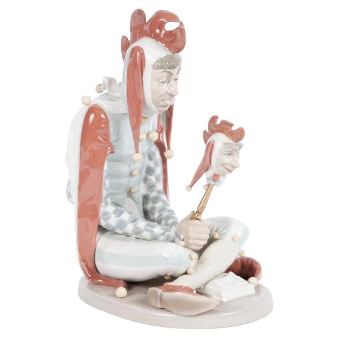 Norman Rockwell Court Jester Statue by Lladró Porcelain, Ltd 1234/5000 - 14