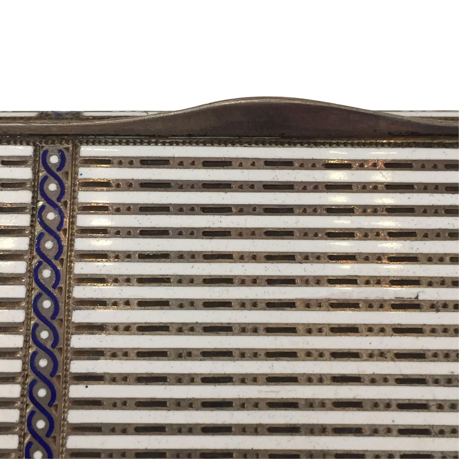 Art Deco Sterling Silver Compact Case by Aage Hjalmer Steenberg, Denmark, 1934 - 13