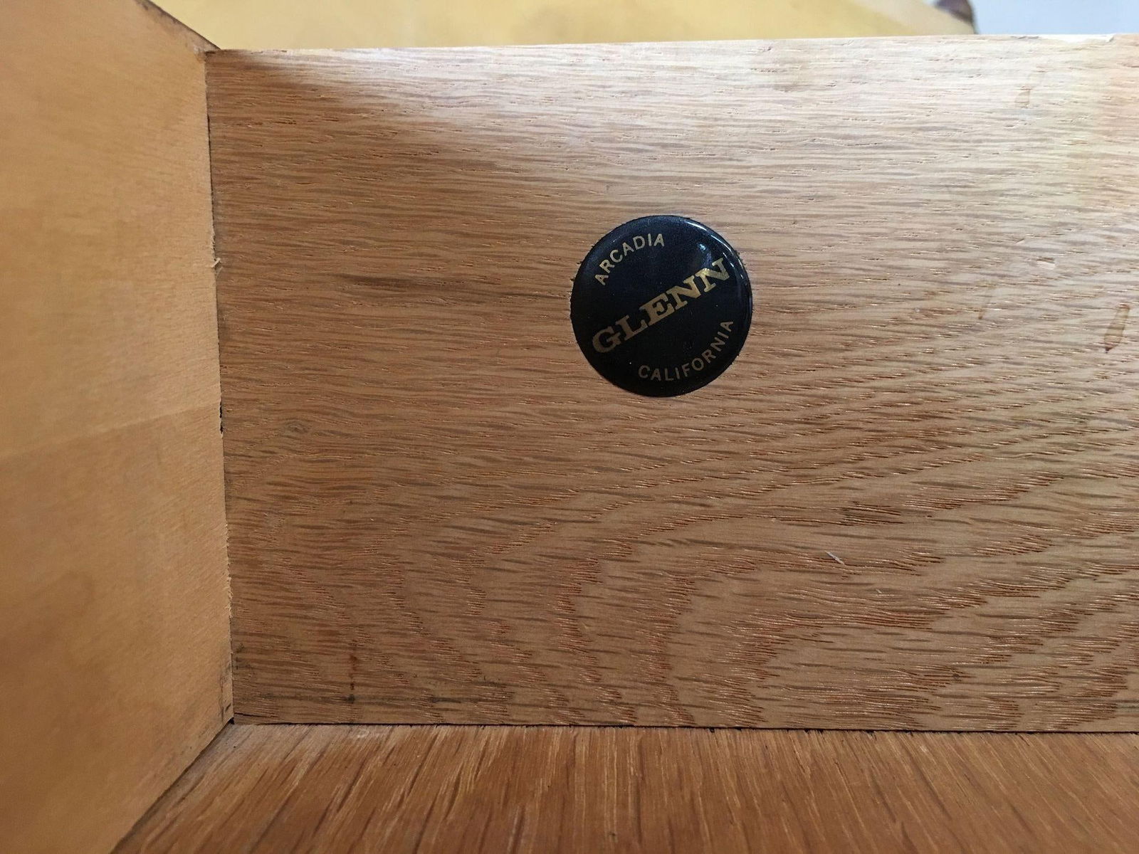 Custom Walnut Bedroom Nightstand by Glenn of California - 12