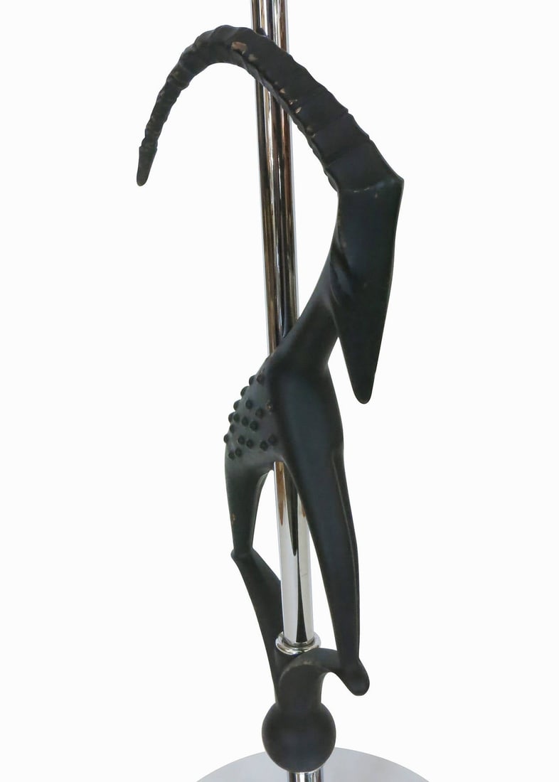 Midcentury Gazelle Table Lamps, Pair by Rembrandt - 4