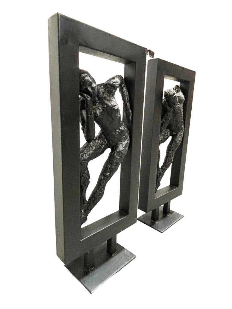 Abstract Ballet Dancers Sculptures by Gerard Koch for Austin Productions, Pair - 5