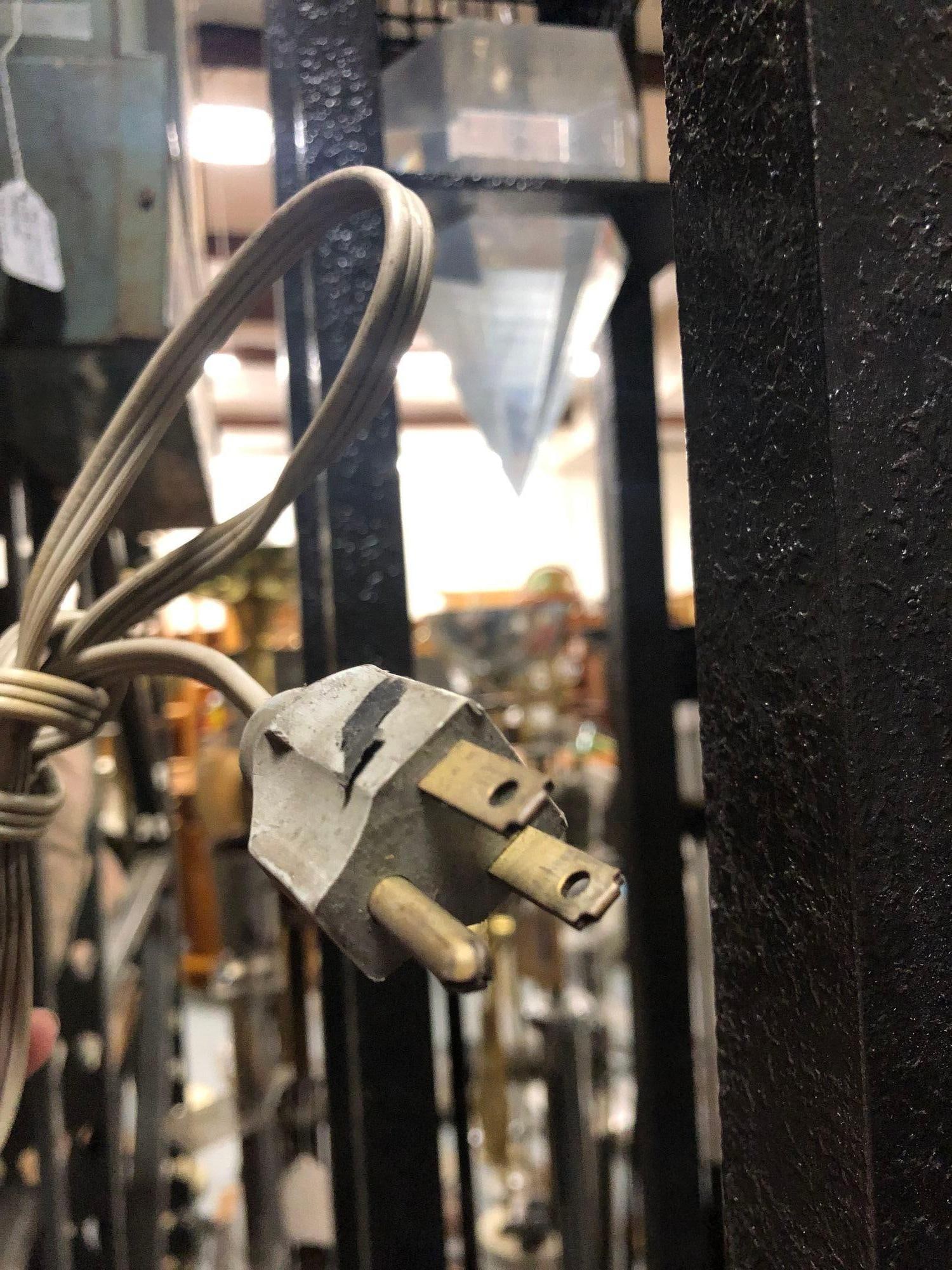 Large 4' Foot Coca-Cola Light Up Steel Marquee Clock, Circa 1960 - 6