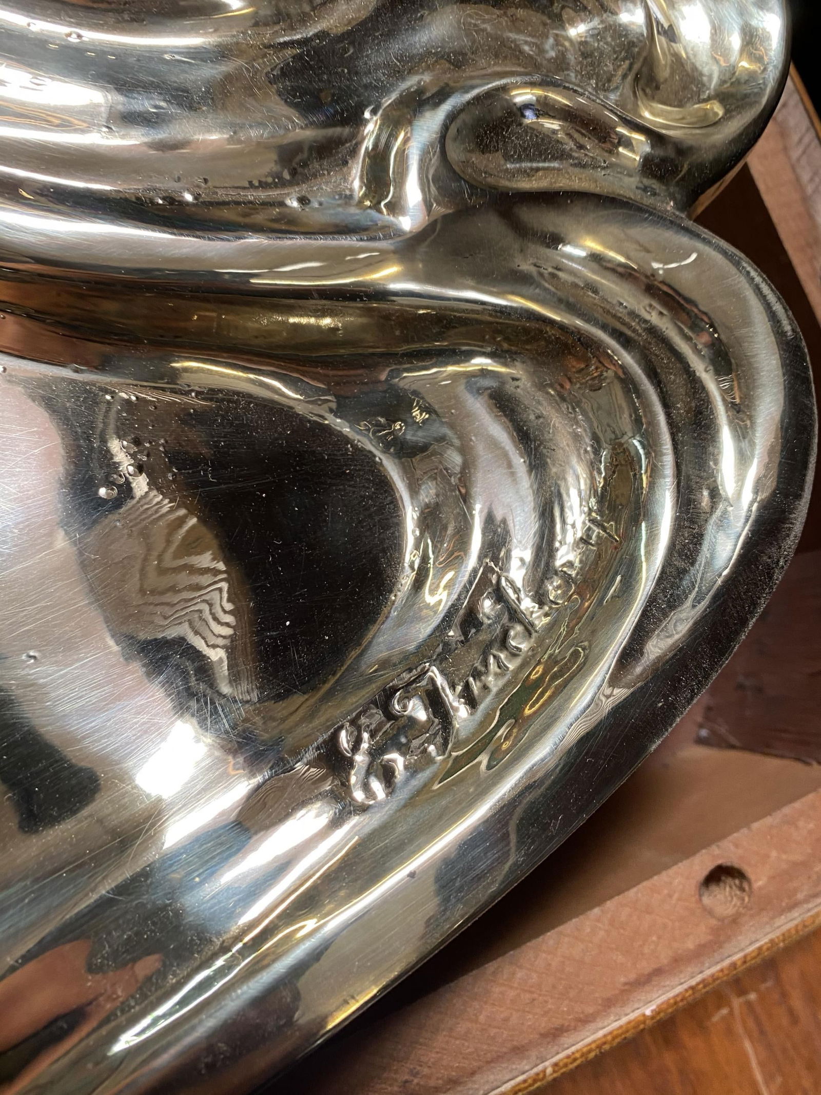 Restored Art Nouveau Figural Female Wall Mirror Signed Charles Emile Jonchery - 13