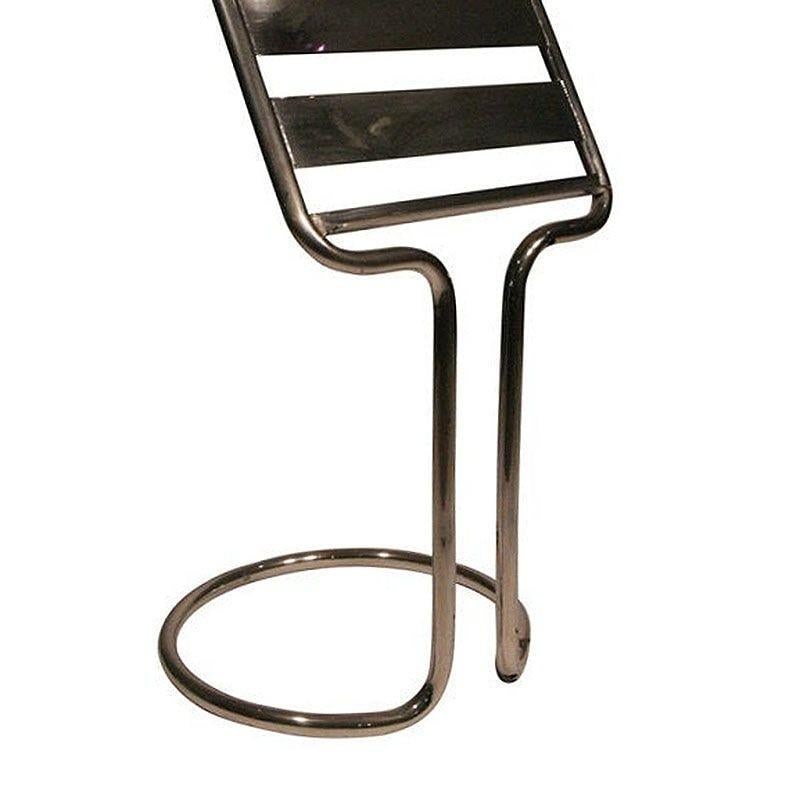 Mid-century Italian Chrome Sheet Music Book Stand w/ Reading Light, 5 Available - 6
