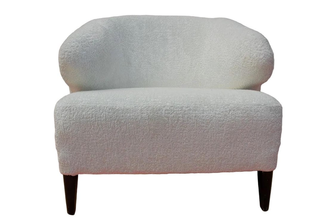 Vintage Scandinavian Flemming Lassen Attributed Chair Newly Reupholstered - 4