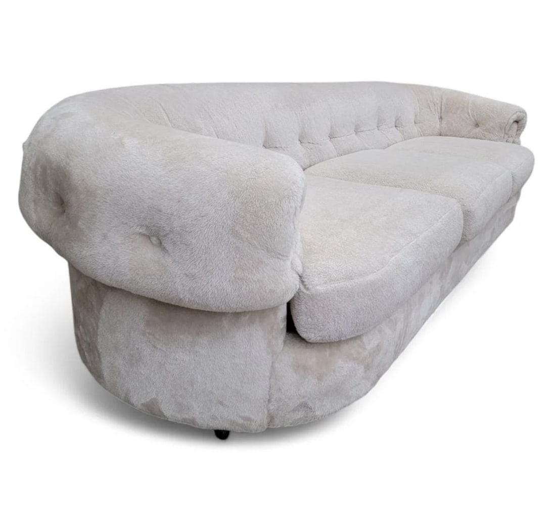 MCM Cream Teddy Bear Sofa by Schweiger Industries - 4