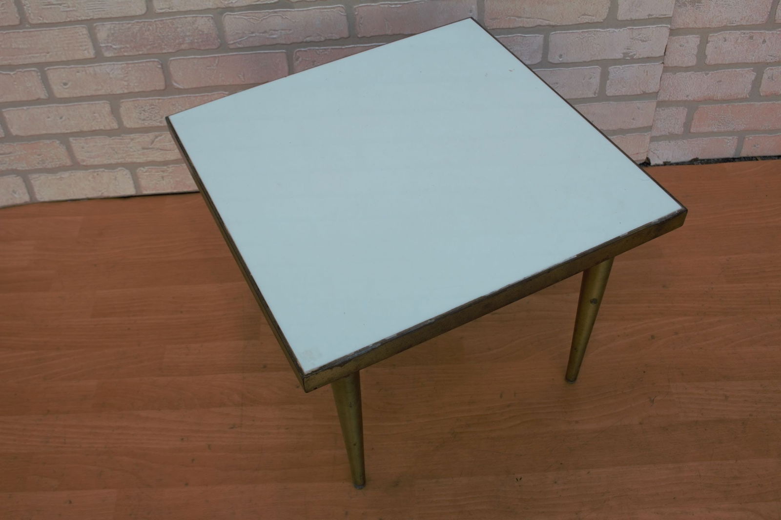 Vintage Modern Low Square Side Table - 2