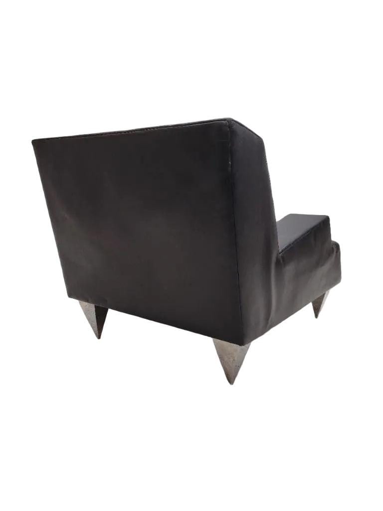 Vintage Chair and Chaise Lounge by Catherine Chanicci - 2 Piece Set - 2