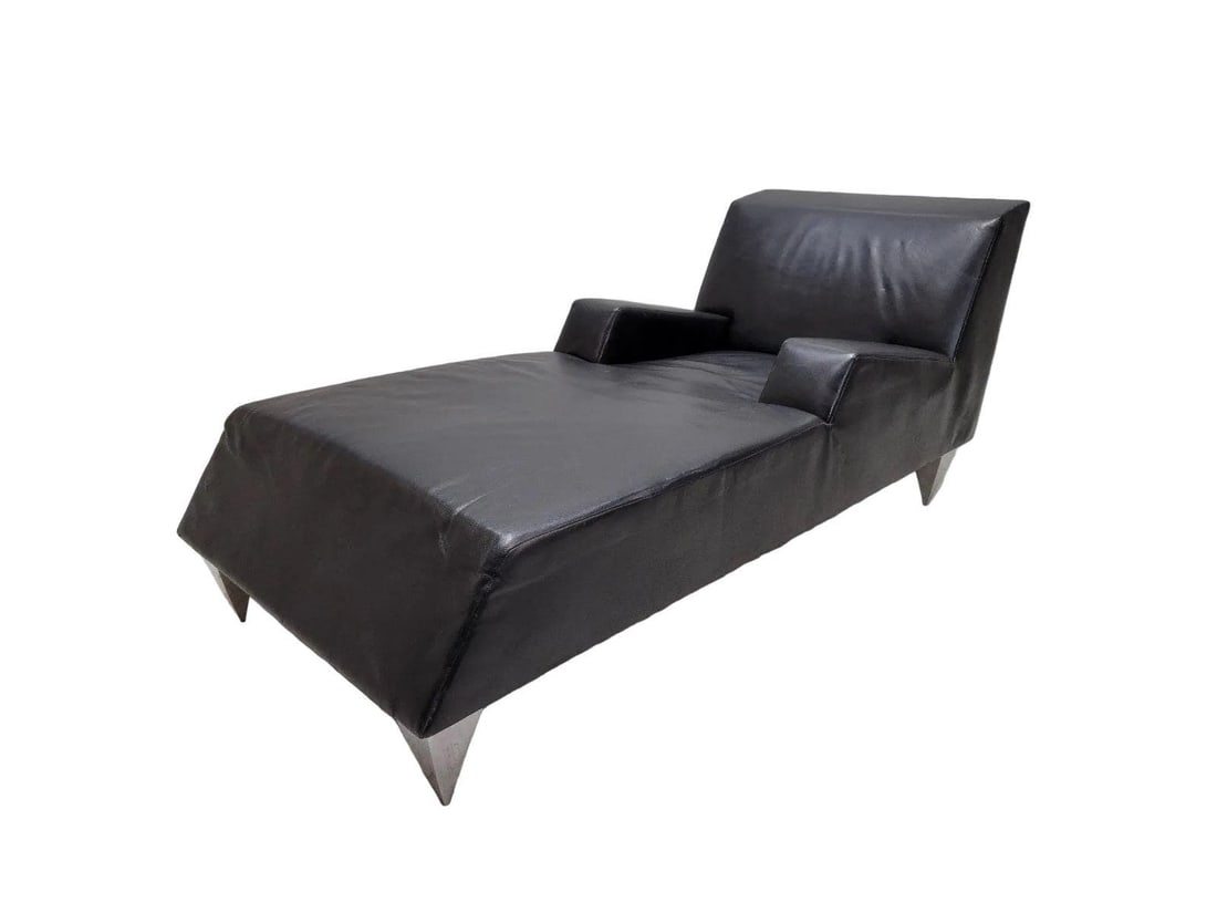 Vintage Chair and Chaise Lounge by Catherine Chanicci - 2 Piece Set - 6