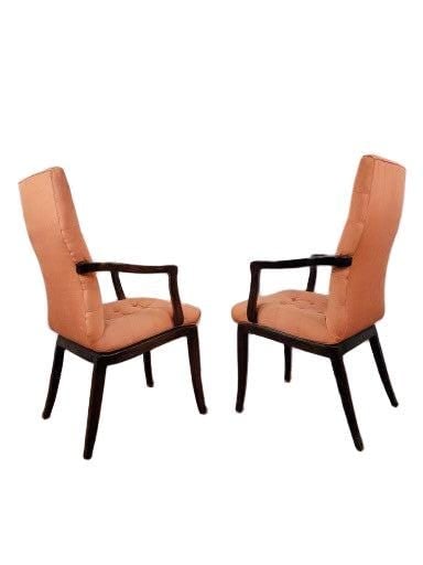 MCM High Back Button Tufted Dining Chairs by Directional - 12 - 6