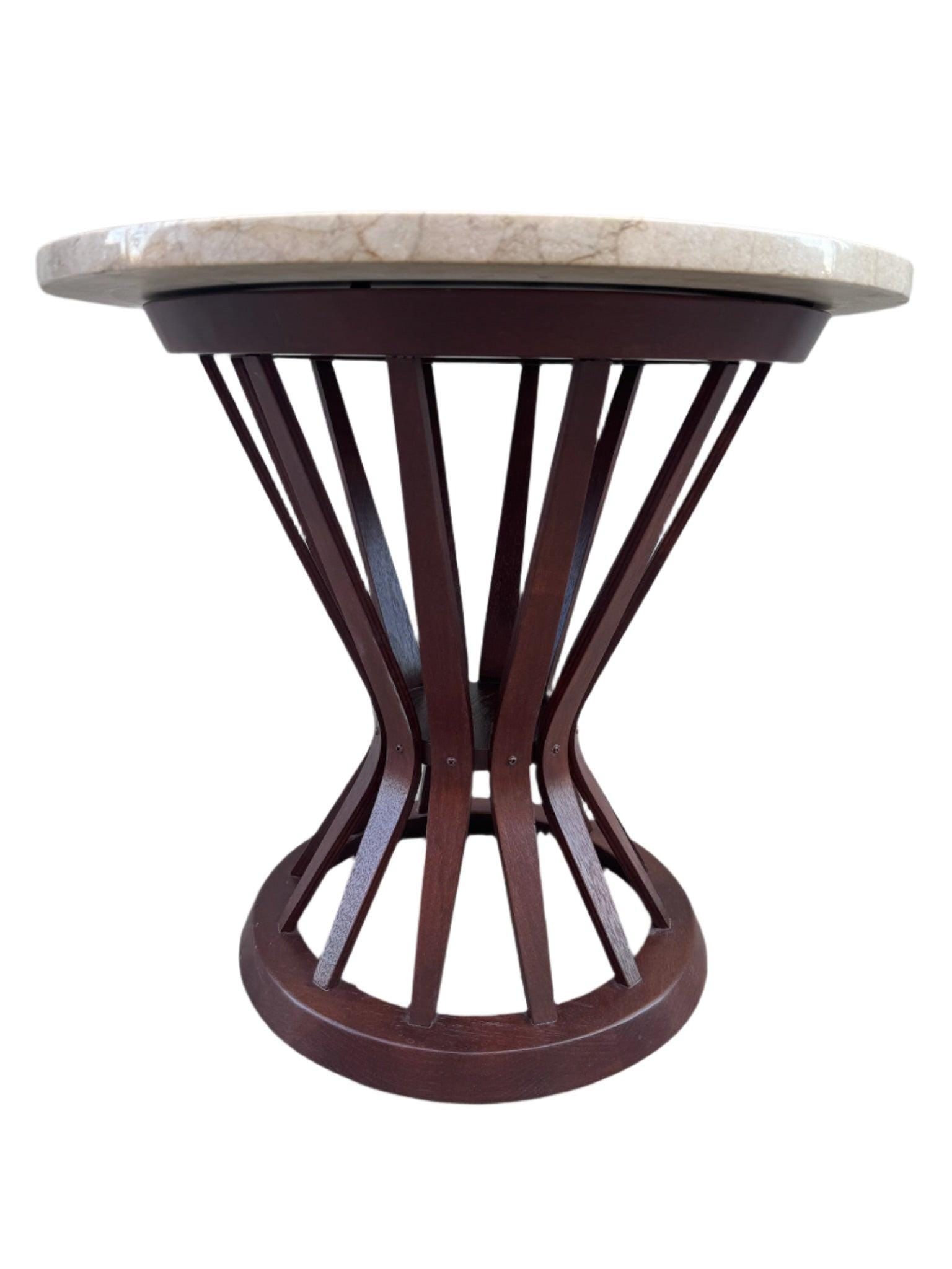 MCM “Sheaf of Wheat” Side Table by Dunbar - 4