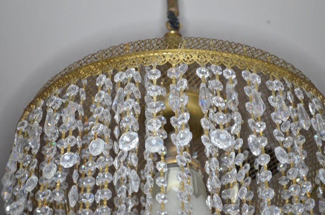 Vintage Austrian Crystal Chandelier - 3