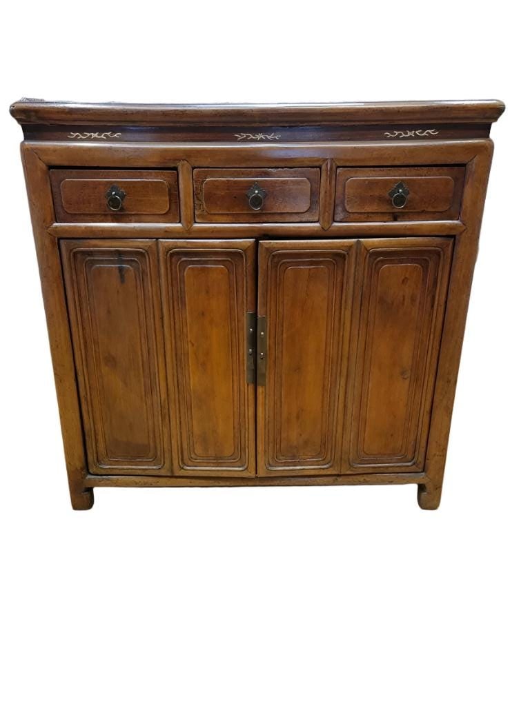 Antique Shanxi Province Elm Cabinet (1 of 9)