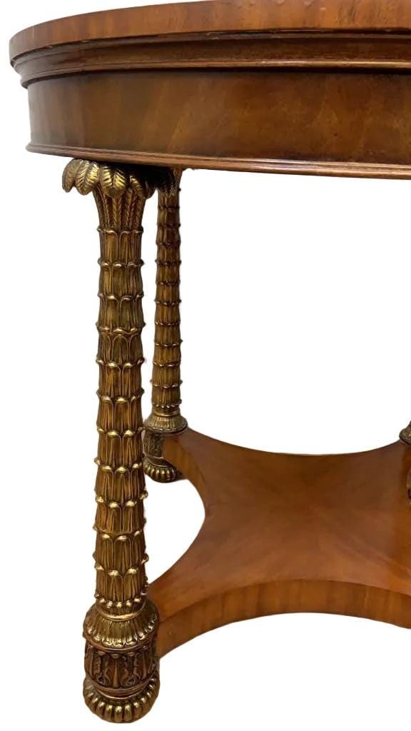 Hollywood Regency Palm Tree Entryway Table by Maitland Smith - 2