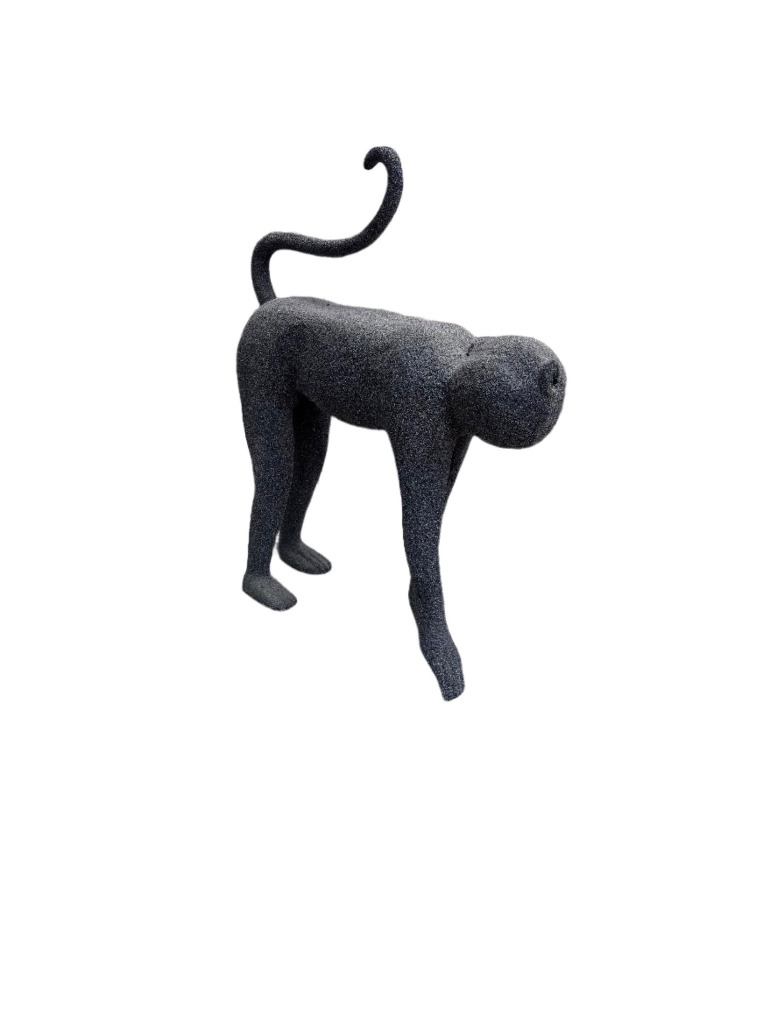 MCM Crouching Monkey Sculpture - 7