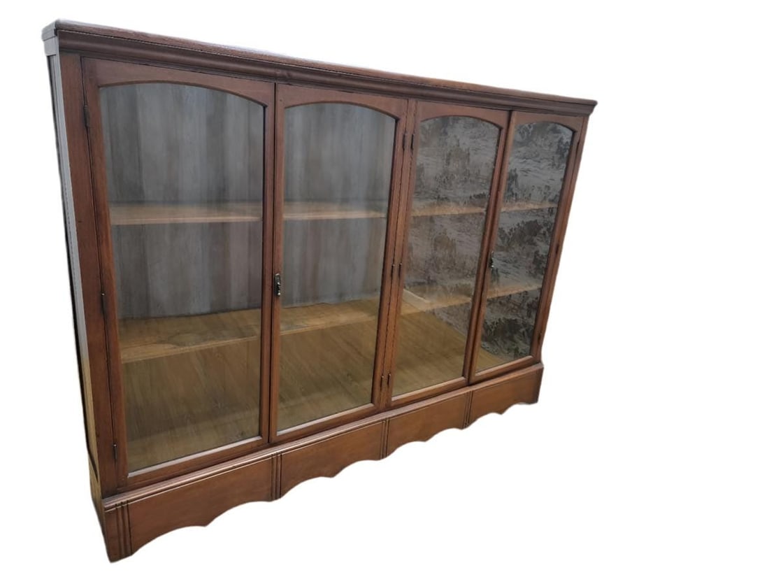 Antique Shanxi Province Teak Display Cabinet (1 of 8)