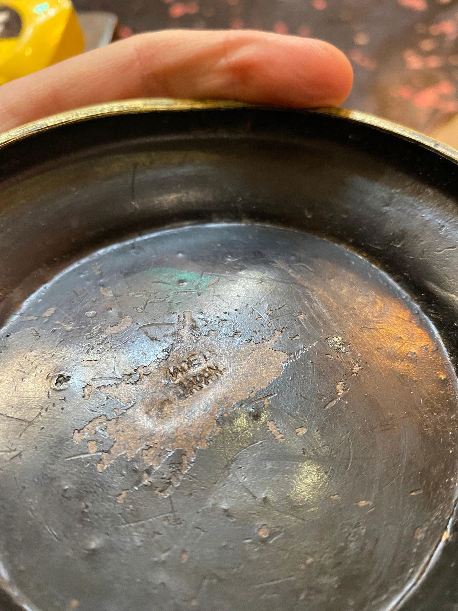 Antique Japanese Bronze Cloisonné/Champleve Vase - 2