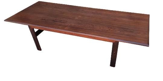 MCM Danish Rosewood Surfboard Style Coffee Table - 7