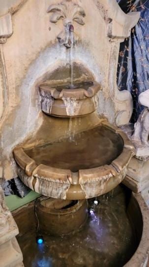 Antique Tuscan Stone Fountain - 3