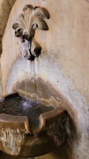 Antique Tuscan Stone Fountain - 8