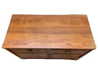 Vintage Chinoiserie Style Bedside Chest by Davis Cabinet Co - Pair - 4