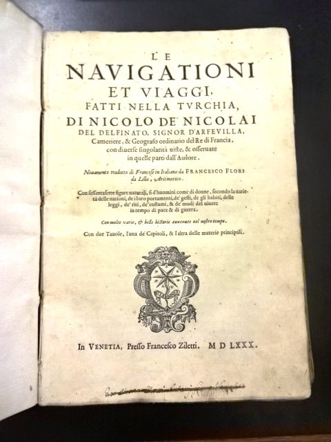 1580 Vellum Viaggi Voyages Numeous Engravings - 3
