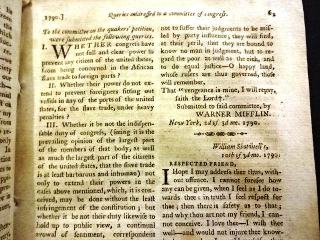 1790 Magazine American Museum - 2