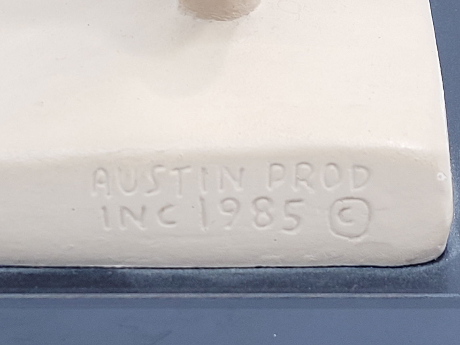 Vintage Ballerina Statue Girls Room Austin Productions Sculpture Decor Tutu Dancer Post Modern - 2