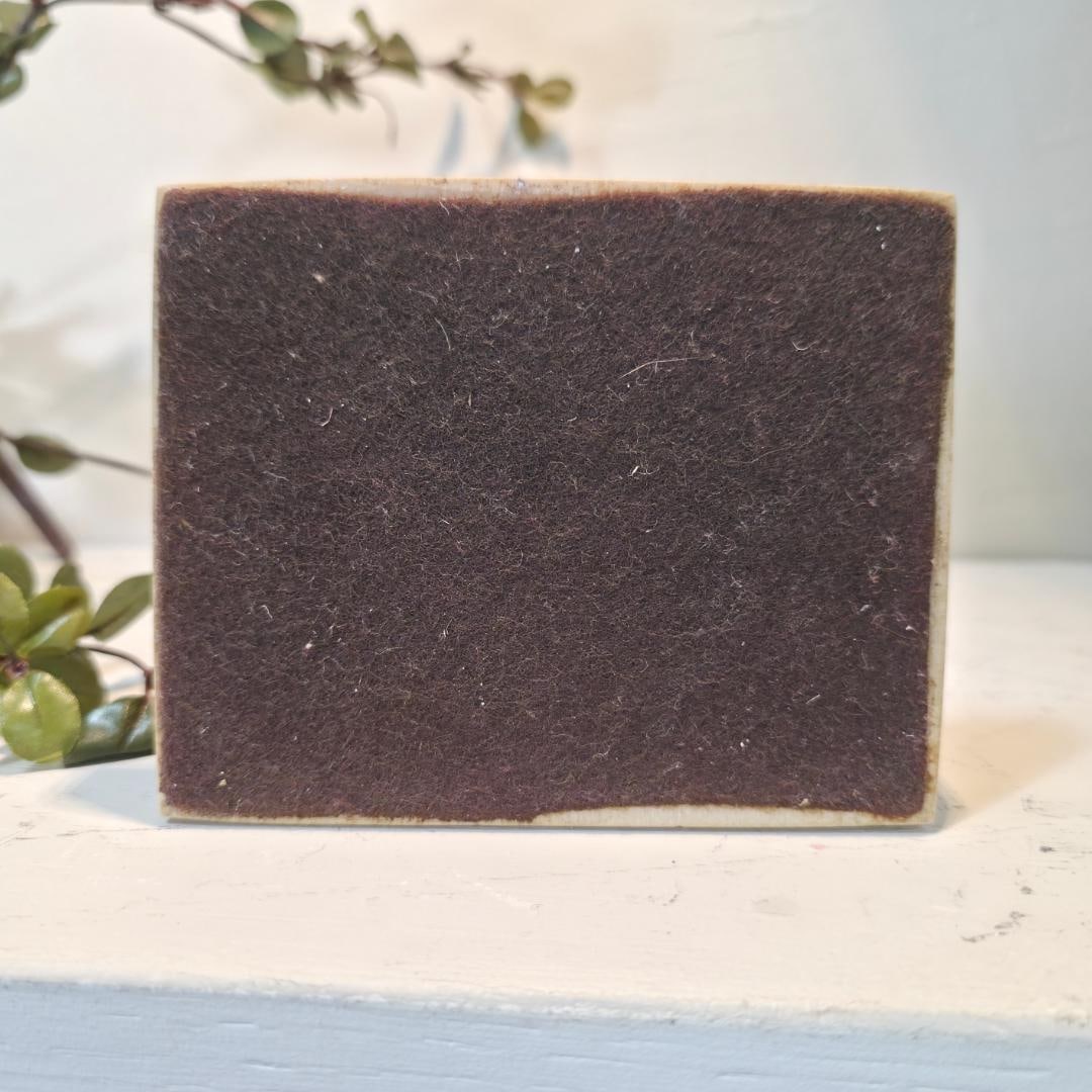 Vintage Mid Century Ram Sculpture on Stone Base Bronze Finish Ceramic Animal Figurine |Modernist - 4