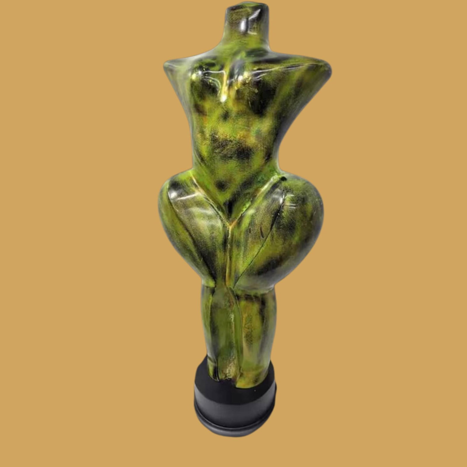 30” Tall Sculptural Female Torso Large Modern Decorative Figure Statement Floor or Pedestal - 3
