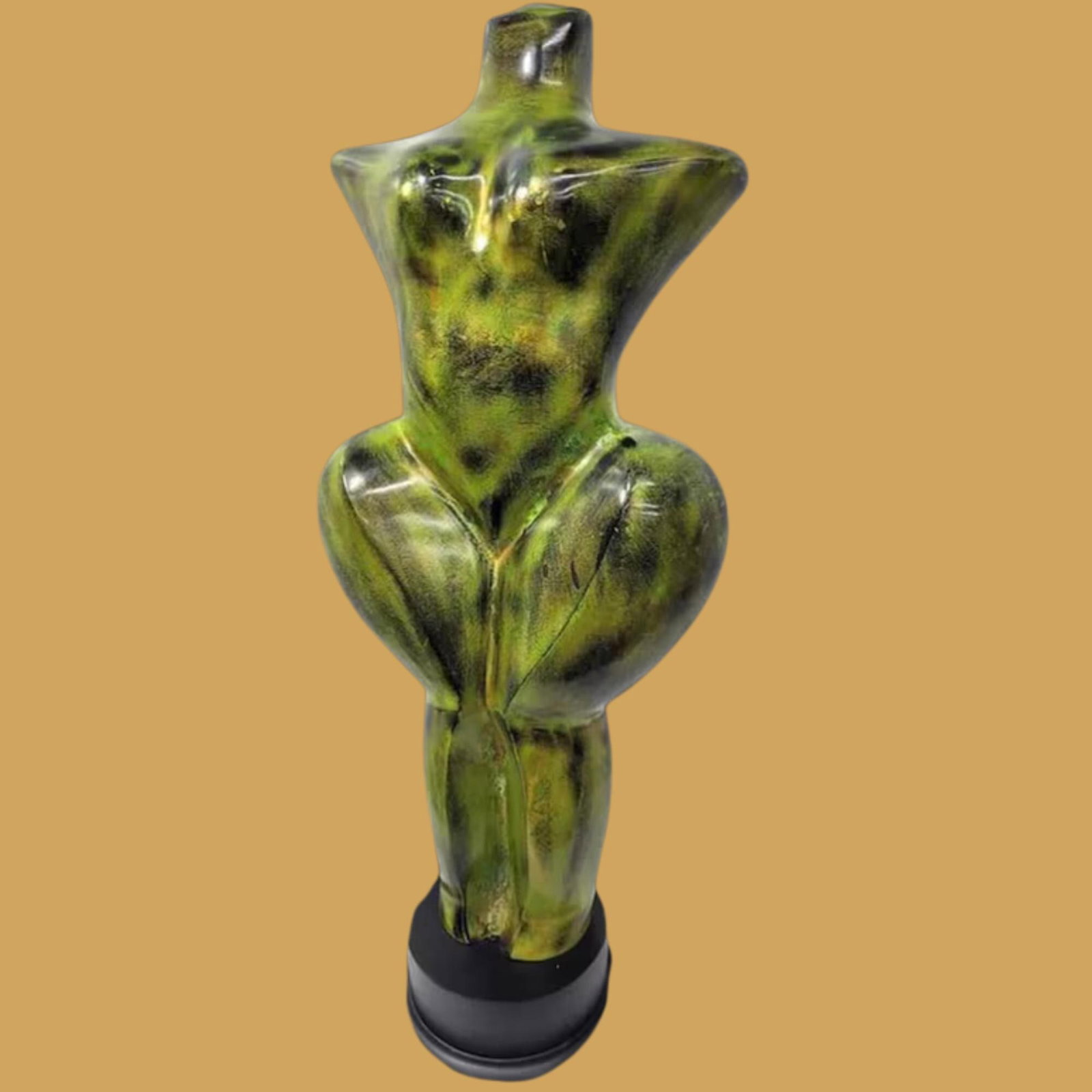 30” Tall Sculptural Female Torso Large Modern Decorative Figure Statement Floor or Pedestal - 5