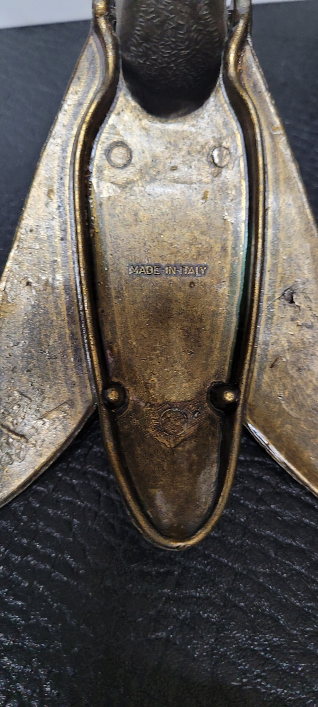 Italian Brass Fly Catchall Dish, Vintage Insect Ashtray, MCM Hollywood Regency Decor, Vanity Desk - 2