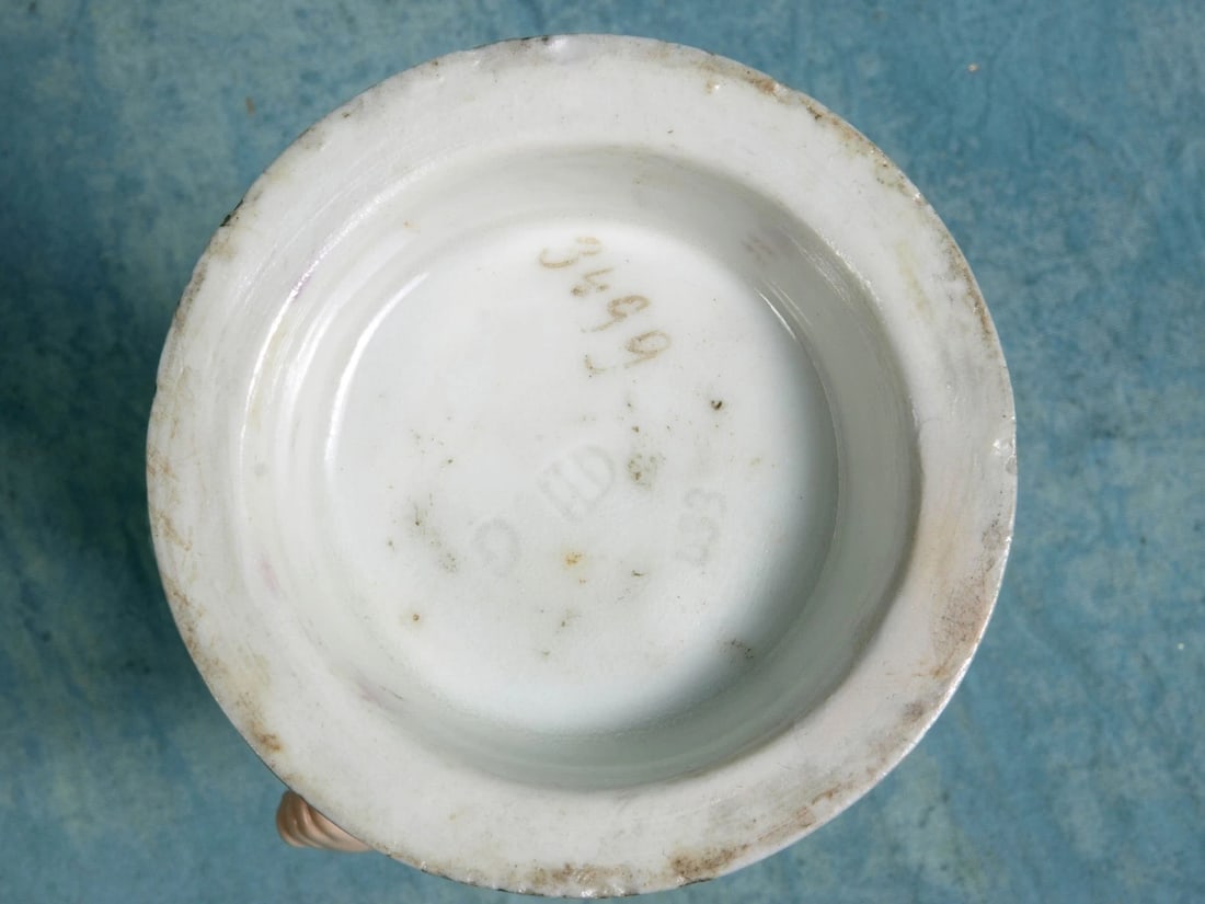 RARE Royal Vienna Antique 18th C Porcelain Boy Peasant Figurine Beehive - 8