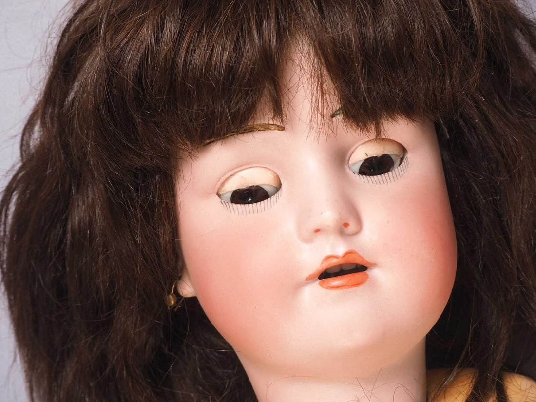 SIMON & HALBIG HEINRICH HANDWERCK doll Germany Bisque 30" 77 cm Bisque Antique - 9