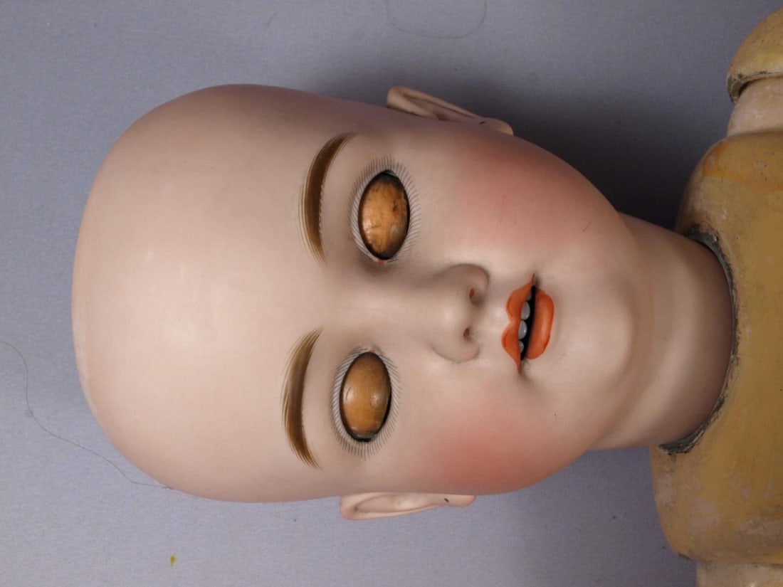 Antique Kestner Kley Hahn WALKURE doll Germany Bisque 31" Antique Huge - 9