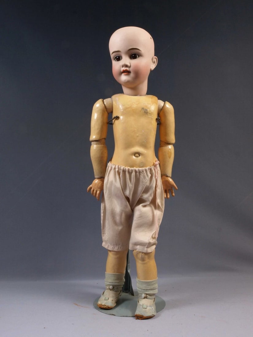 Antique Kestner Kley Hahn WALKURE doll Germany Bisque 31" Antique Huge - 6