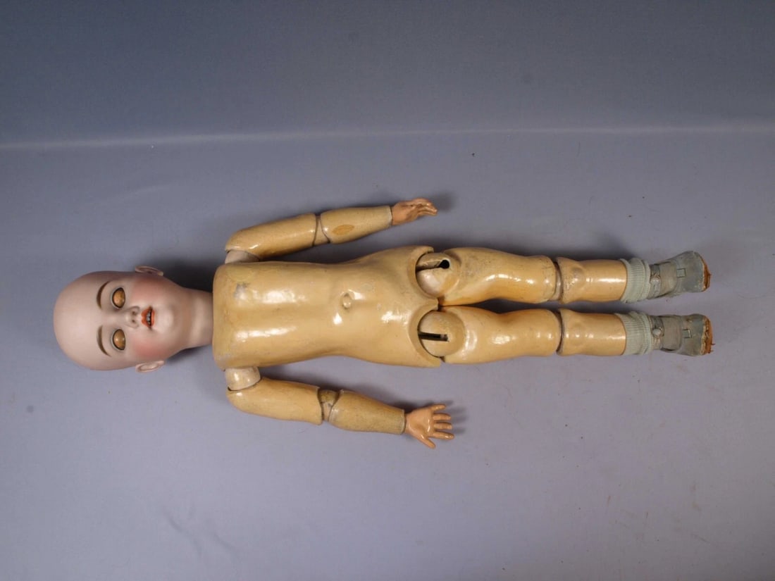 Antique Kestner Kley Hahn WALKURE doll Germany Bisque 31" Antique Huge - 8