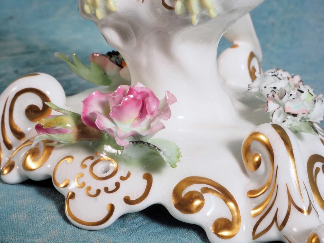 ROYAL CROWN DERBY Chelsea Bird FIGURINE 22KT GOLD Green - 6