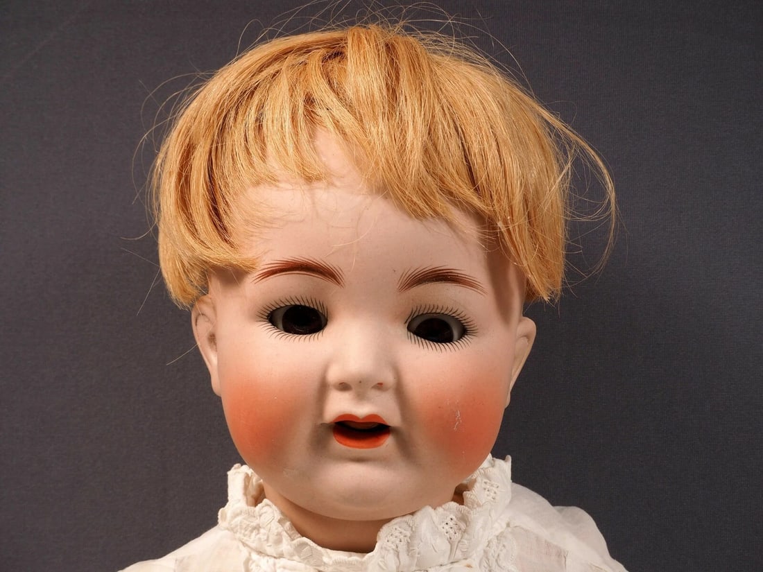 SIMON & HALBIG Kammer Reinhardt 126 Baby Doll Germany Bisque Composition LARGE - 3