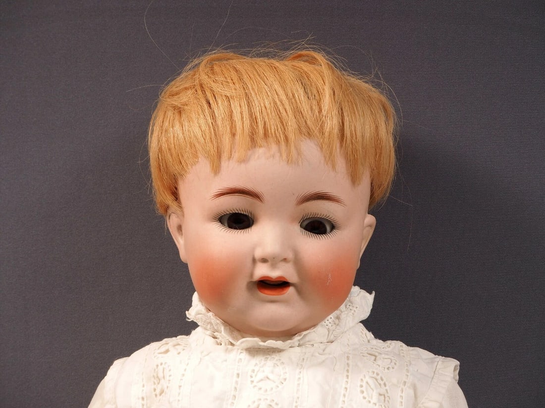 SIMON & HALBIG Kammer Reinhardt 126 Baby Doll Germany Bisque Composition LARGE - 4