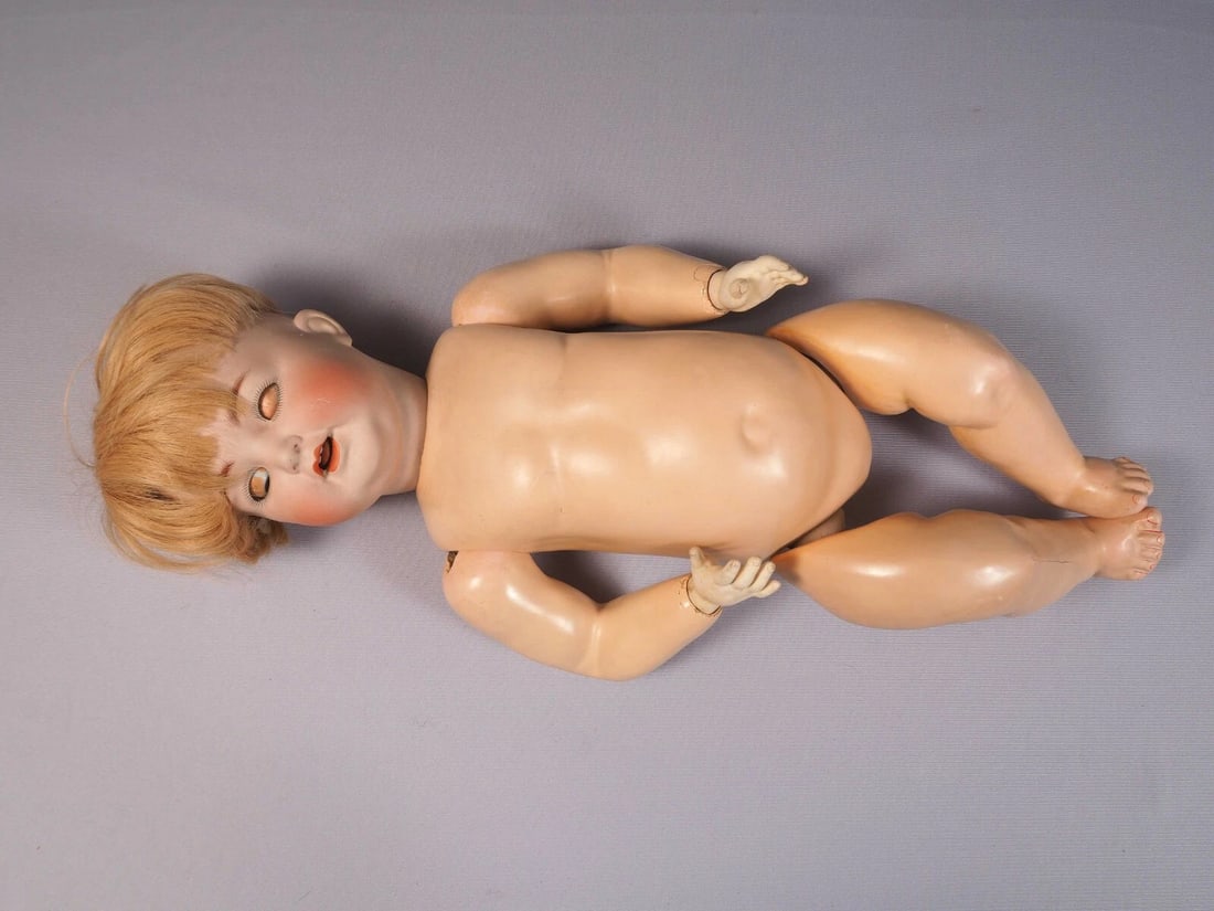 SIMON & HALBIG Kammer Reinhardt 126 Baby Doll Germany Bisque Composition LARGE - 8