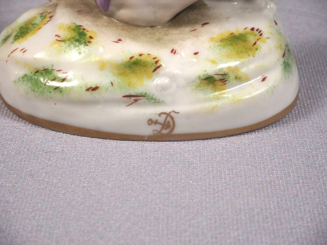 Antique Chelsea Derby Gold Anchor Gold Anchor Cherubs Cupid Angels 1700's Rare - 6