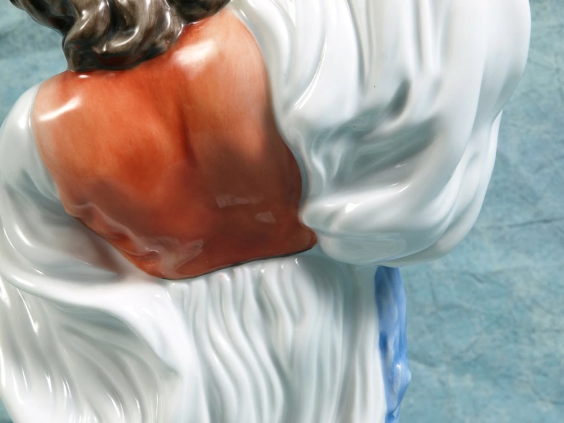 Herend Porcelain Figurine Hungarian Man Dancing, 5496 Boy 11 1/2" Hungary - 8