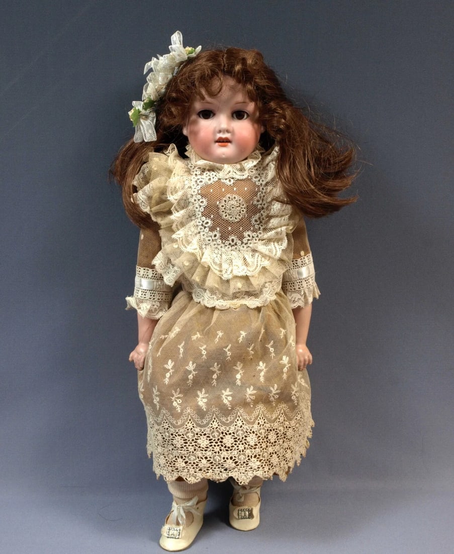 ARMAND MARSEILLE Doll Bisque Head Composition Cloth Body Antique Germany: Title: ARMAND MARSEILLE Doll Bisque Head Composition Cloth Body Antique GermanyDescription: t. Shipping costs include shipping plus cost of packaging and insurance. We will combine purchases to save
