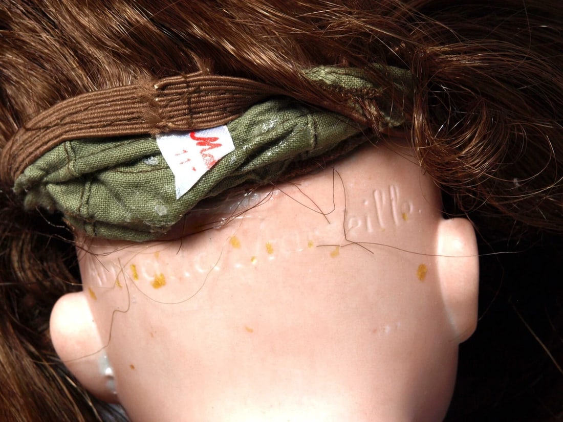 ARMAND MARSEILLE Doll Bisque Head Composition Cloth Body Antique Germany - 7