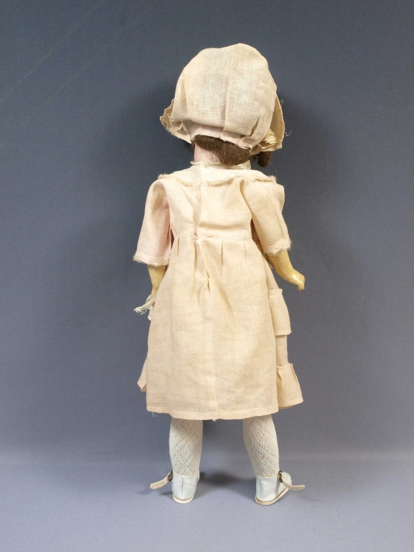 ARMAND MARSEILLE Rare Doll Bisque Head Paper MÃ¢chÃ© Body Antique UNUSUAL - 5