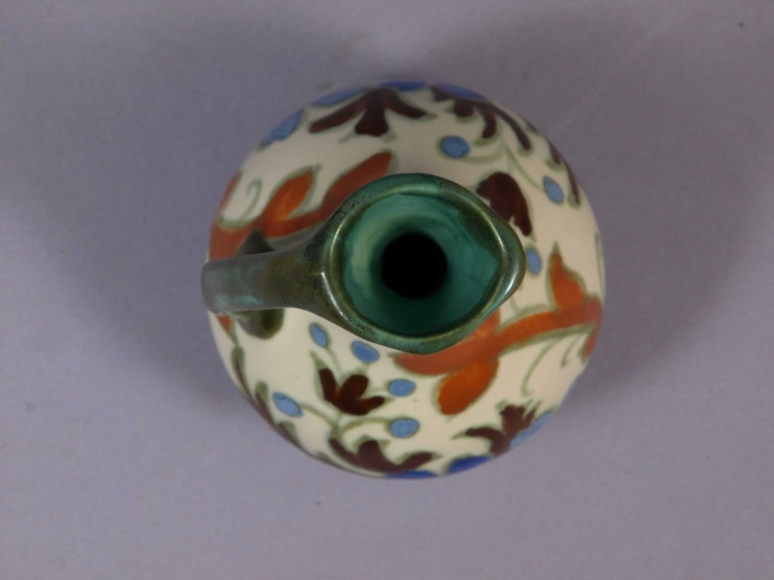 Gouda PZH Royal Zuid-Holland CAMELIA Handled Vase Matte - 5